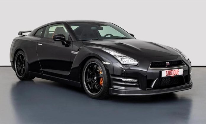 Sebastian Vettel's Nissan GT-R Black Edition for sale